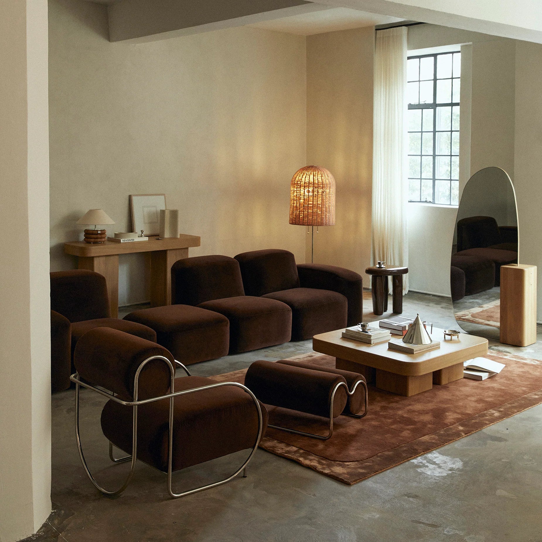 chromeo armchair