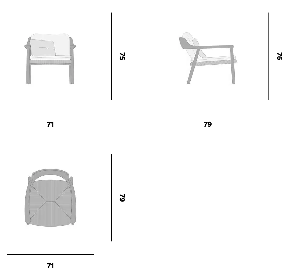yiko outdoor lounge chair