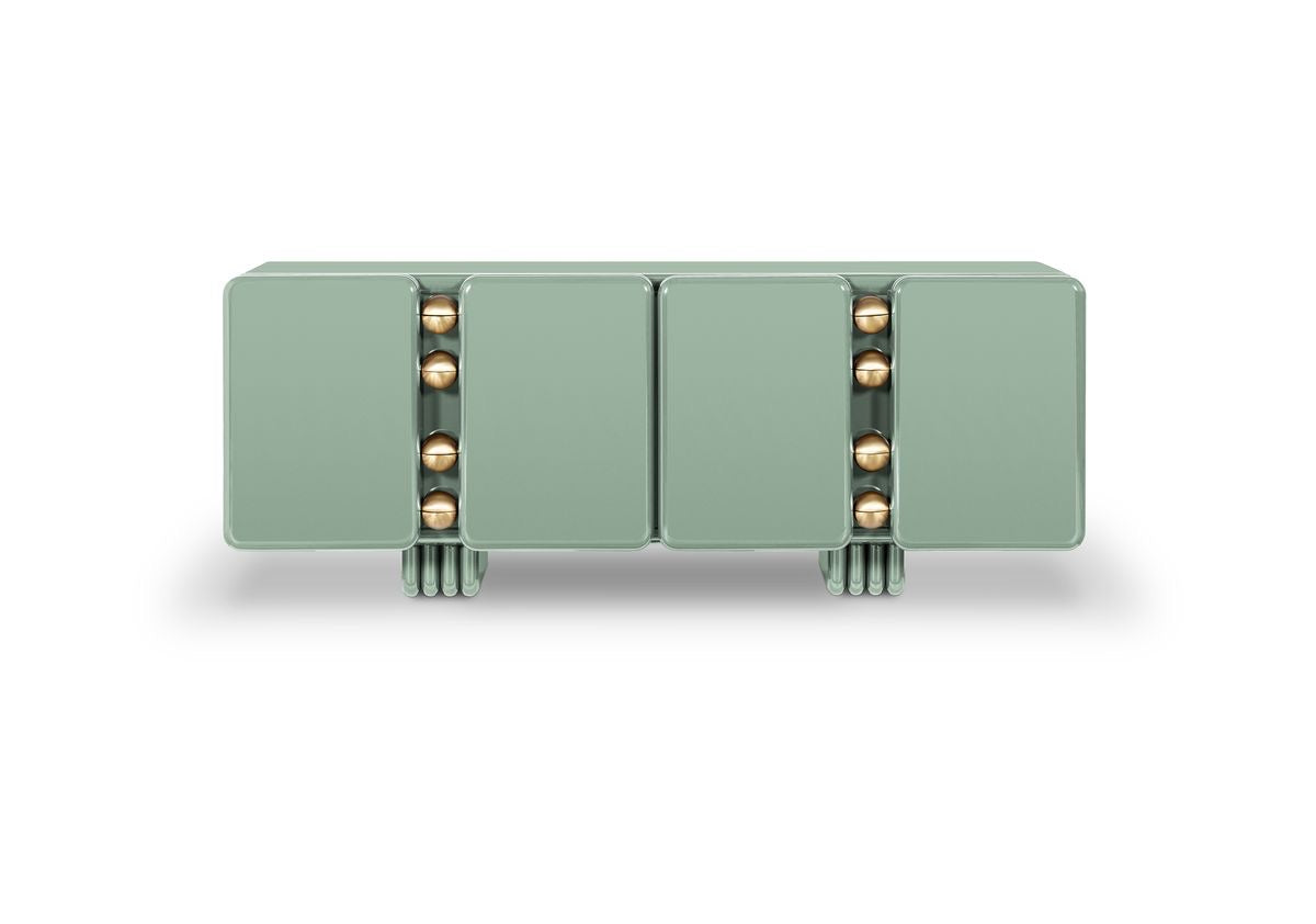 Monolithic sideboard