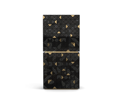 pixel black cabinet