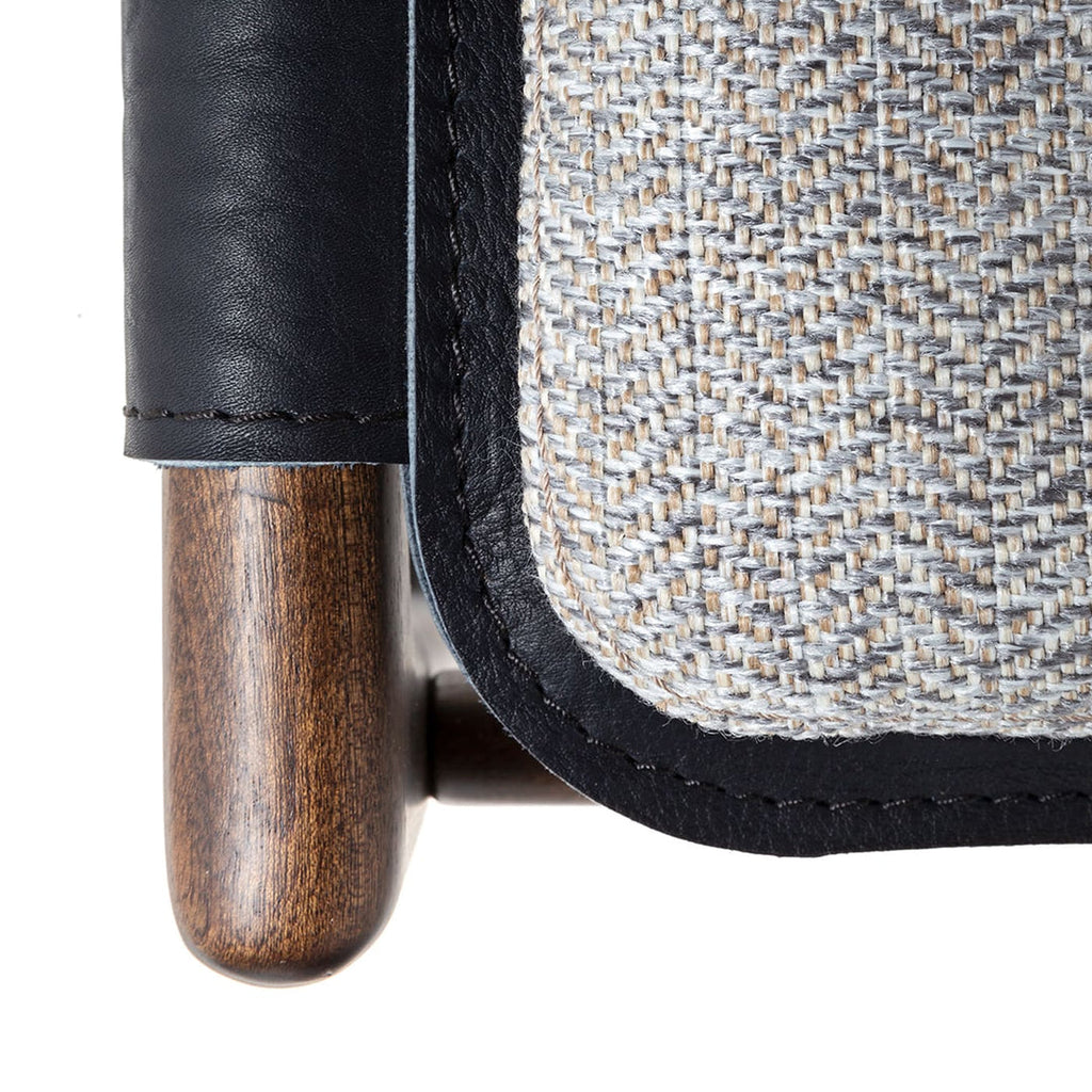 LEVANTE DARK CHAIR WITH ARMRESTS BY MASSIMO CASTAGNA