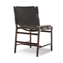 Load image into Gallery viewer, LEVANTE DARK CHAIR WITH ARMRESTS BY MASSIMO CASTAGNA