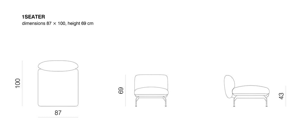 Echo modular sofa
