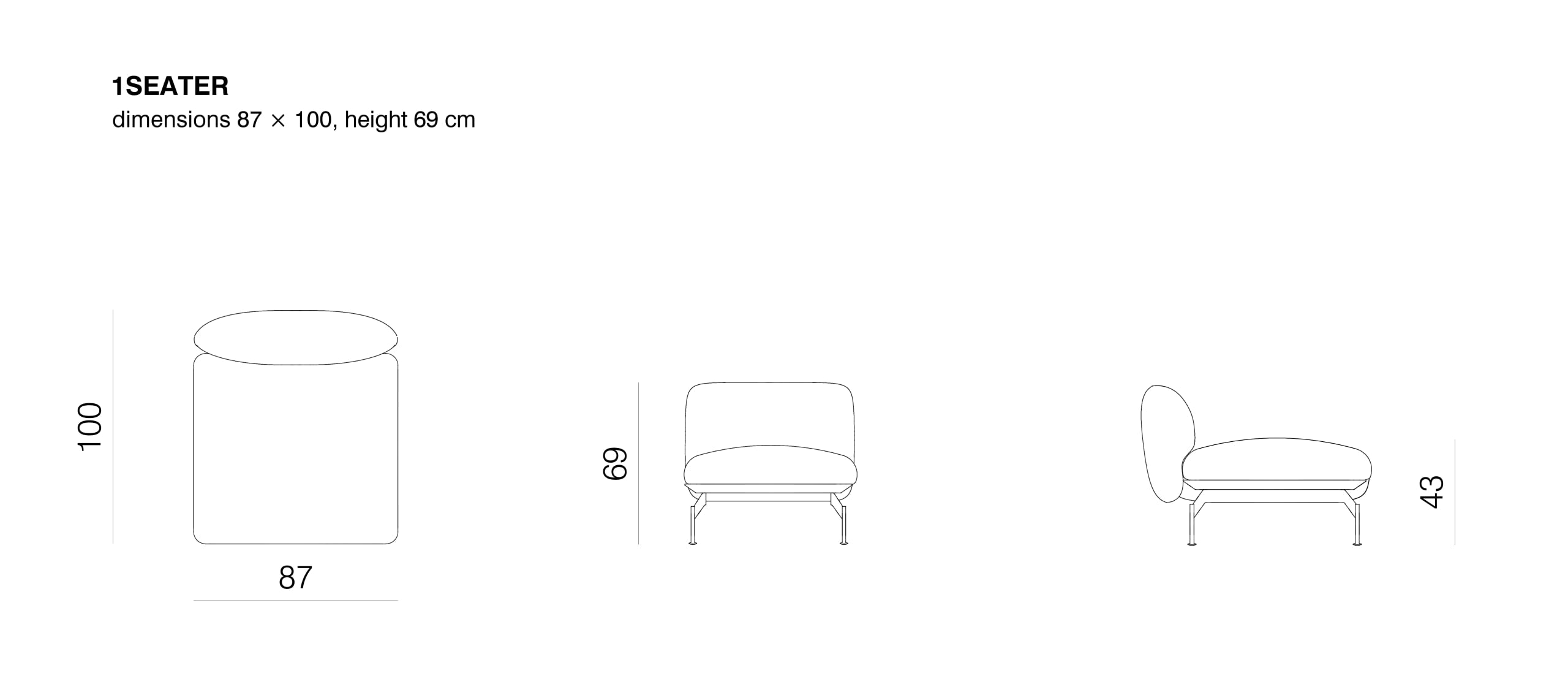 Echo modular sofa