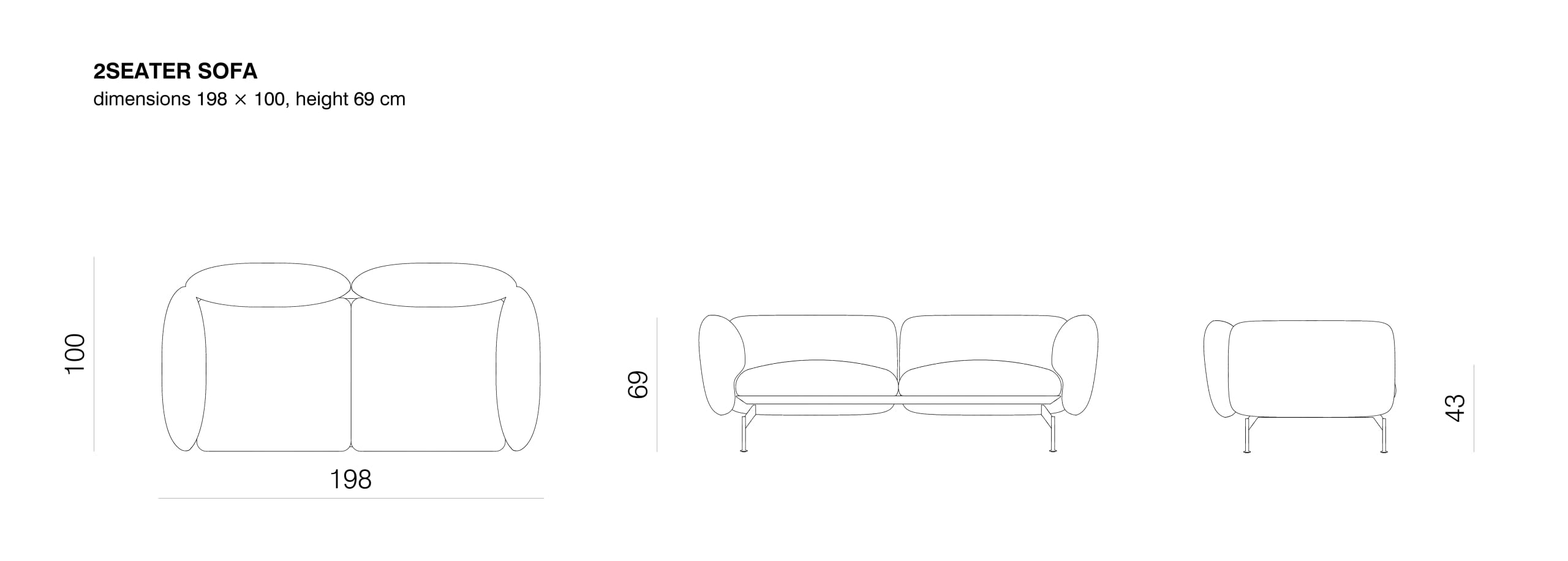 Echo modular sofa