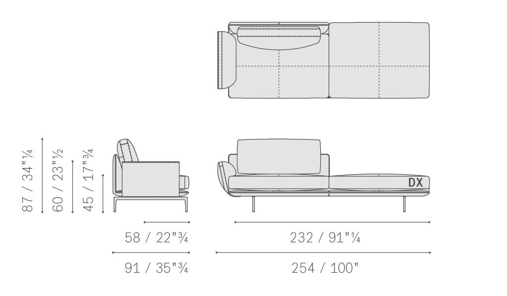 Sectional sofa get back