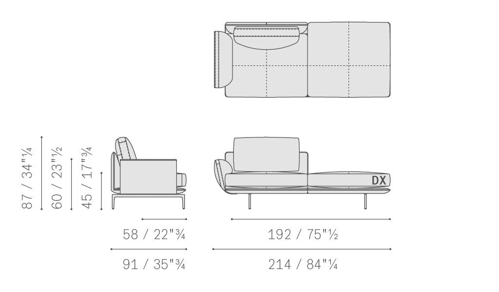 Sectional sofa get back